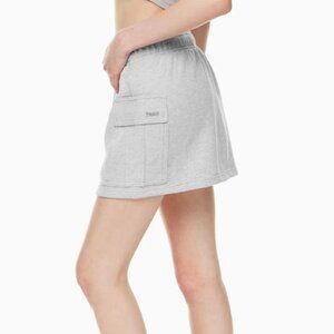 Aritzia Terry Fleece Cargo Mini Skirt.